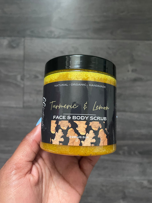 Turmeric Face & Body Scrub